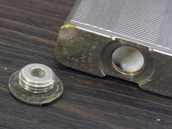 実際に弊社で買取させて頂いたDunhill/ダンヒル 英国製 ユニーク ビンテージ オイルライターの画像 5枚目