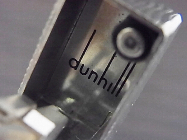 実際に弊社で買取させて頂いたdunhill/ダンヒル 全面加工 ローラーガス ライター シルバーの画像 4枚目