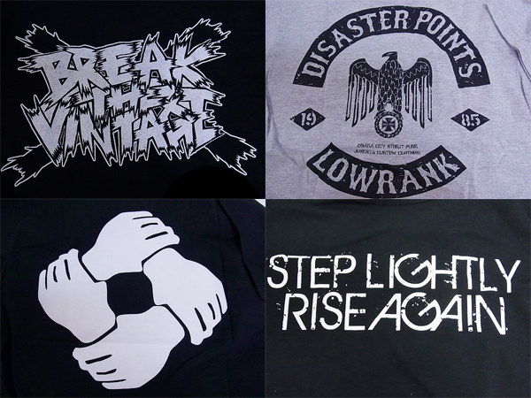 実際に弊社で買取させて頂いたFIVE NO RISK/STEP LIGHTLY/RISE AGAIN他 バンT 6点セットの画像 4枚目