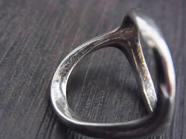 実際に弊社で買取させて頂いたGARNI/ガルニ シルバーリング/指輪 7号/19号 2点セットの画像 4枚目