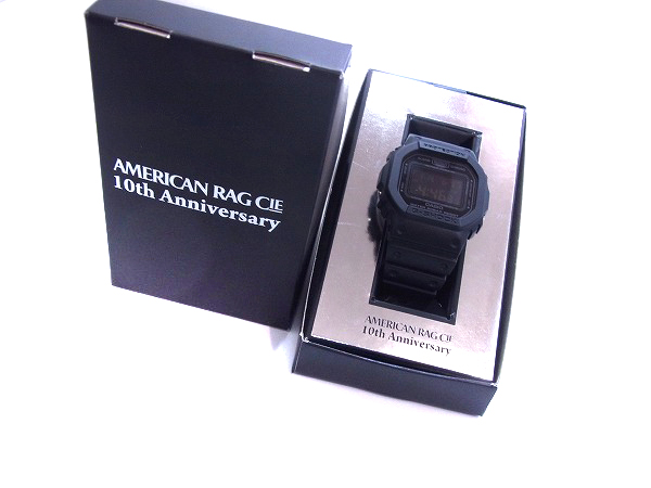 実際に弊社で買取させて頂いたCASIO G-SHOCK×AMERICAN RAG CIE デジタル腕時計 DW-5600VTの画像 7枚目
