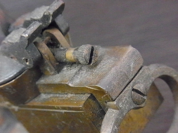 実際に弊社で買取させて頂いたダンヒル ビンテージ オイルライター TINDER PISTOL/40年代製の画像 7枚目