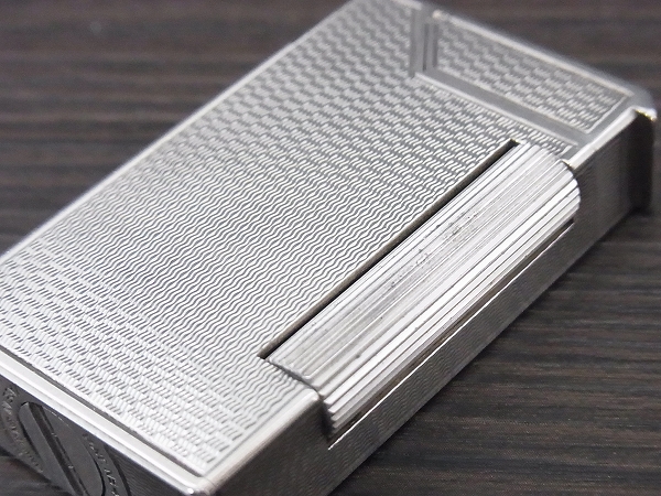 実際に弊社で買取させて頂いたdunhill/ダンヒル ビンテージオイルライター 1950年代 銀の画像 3枚目