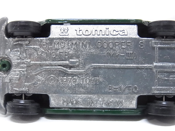 実際に弊社で買取させて頂いたトミカ 日本製ミニクーパーS/Mk-Ⅲ 1/50 タントハウス他 3点の画像 6枚目