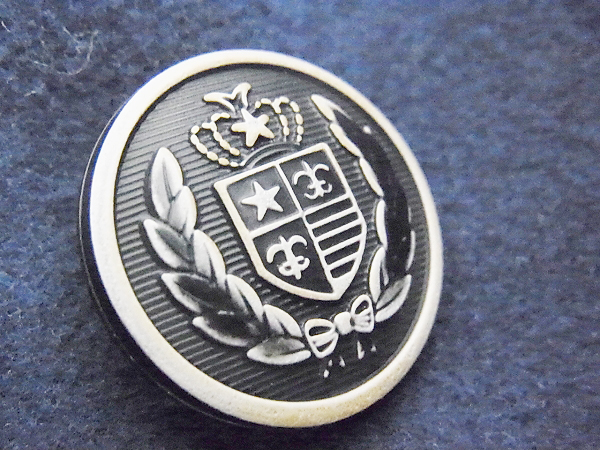 実際に弊社で買取させて頂いたglamb/グラム　ウール混 ハミルトンPコート ネイビー/2の画像 5枚目