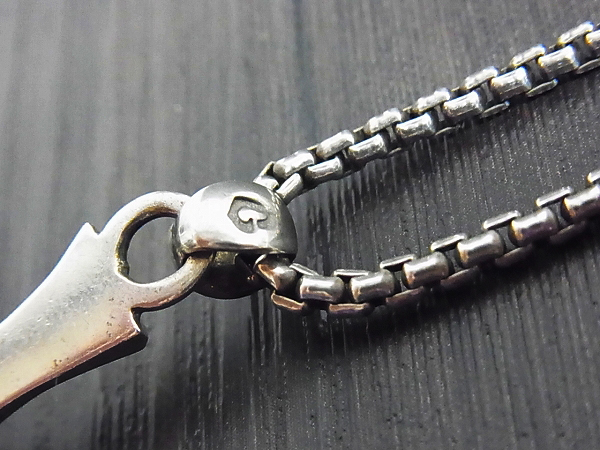 実際に弊社で買取させて頂いたGARNI/ガルニ シルバークロストップ/ペンダント ターコイズ の画像 4枚目