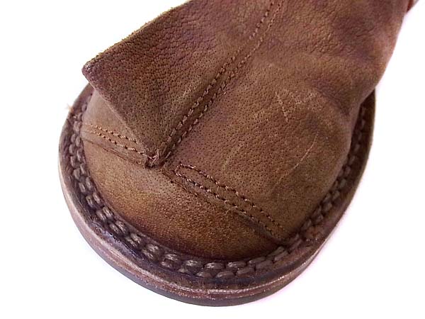 実際に弊社で買取させて頂いたTRIPPEN/トリッペン モンクシューズ レザー 靴 ブラウン/41の画像 8枚目