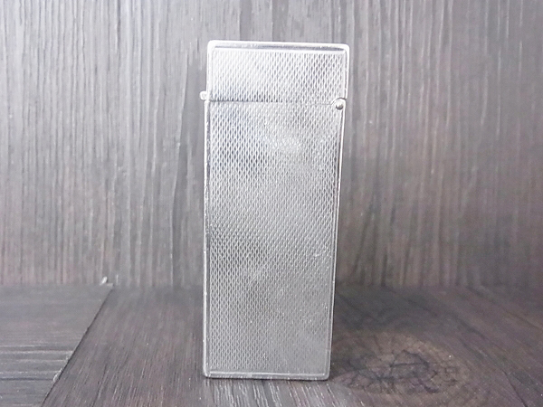 実際に弊社で買取させて頂いたdunhill/ダンヒル ローラガスライター スリムスクエア/シルバーの画像 2枚目