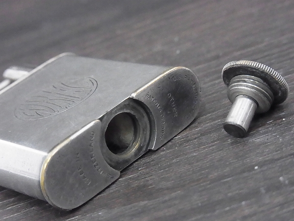 実際に弊社で買取させて頂いたダンヒル 1920s ビンテージ ダブルホイールオイルライターの画像 7枚目