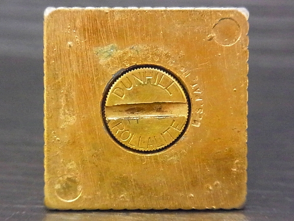 実際に弊社で買取させて頂いたDunhill/ダンヒル 卓上型ローラライト オイルライター ゴールドの画像 5枚目