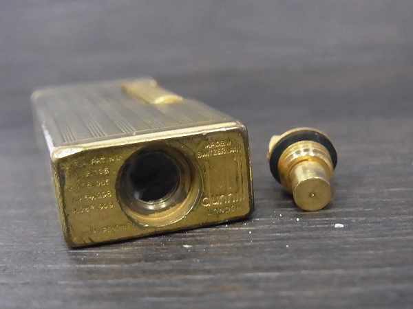 実際に弊社で買取させて頂いたdunhill/ダンヒル 1940年代 ヴィンテージ オイルライター 金の画像 6枚目