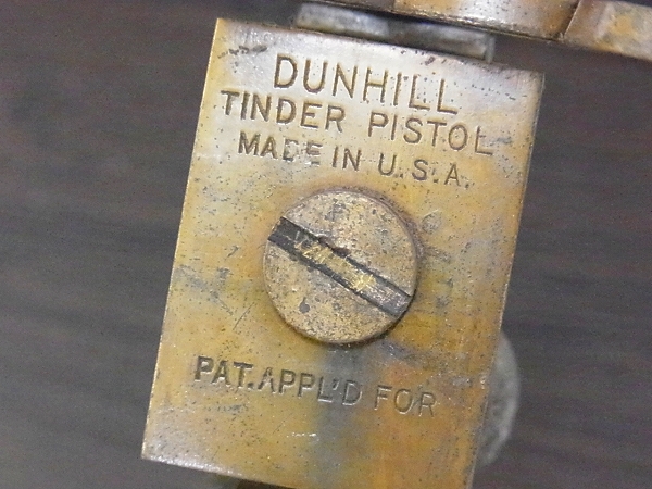 実際に弊社で買取させて頂いたダンヒル ビンテージ オイルライター TINDER PISTOL/40年代製の画像 6枚目