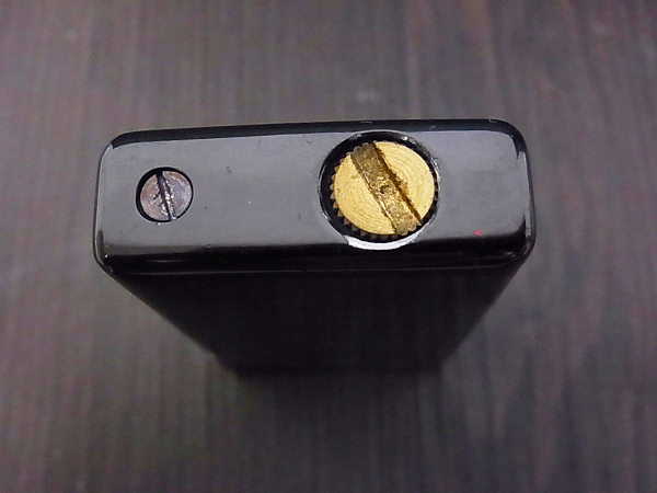 実際に弊社で買取させて頂いたdunhill/ダンヒル  ローラガス ライター ブラック プレーンの画像 4枚目