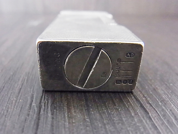 実際に弊社で買取させて頂いたdunhill/ダンヒル ローラガスライター スリムスクエア/シルバーの画像 7枚目