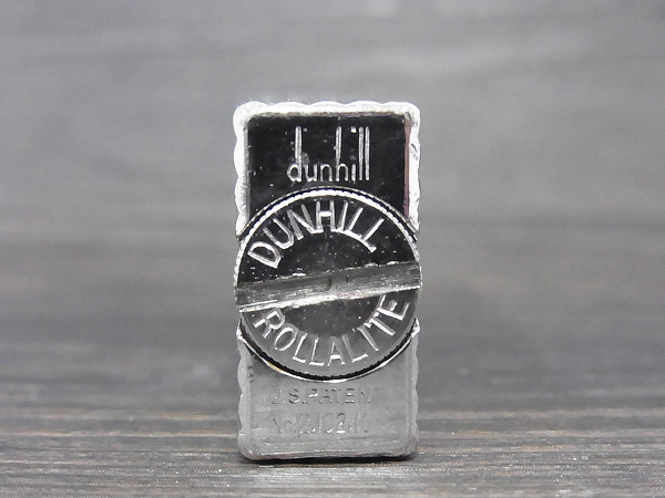 実際に弊社で買取させて頂いたdunhill/ダンヒル ROLLALITE 1950年代頃 ビンテージライター 銀の画像 2枚目