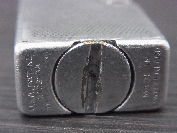 実際に弊社で買取させて頂いたdunhill/ダンヒル ビンテージ 1950'S オイルライター 銀の画像 2枚目