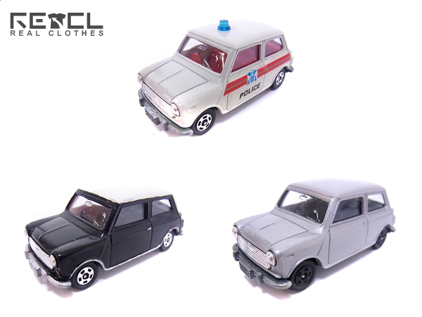実際に弊社で買取させて頂いたトミカ 日本製BLMC ミニクーパー S/NO.F8/Mk-Ⅲ 3点セット