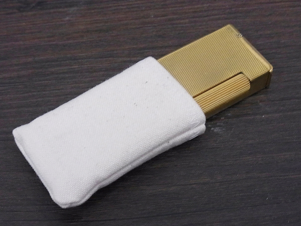 実際に弊社で買取させて頂いたdunhill/ダンヒル イングランド製 ビンテージ ガスライター 金の画像 8枚目