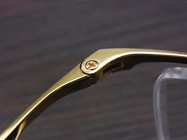 実際に弊社で買取させて頂いたレスザンヒューマン Andrei.C 眼鏡/メガネフレーム スクエア型の画像 2枚目