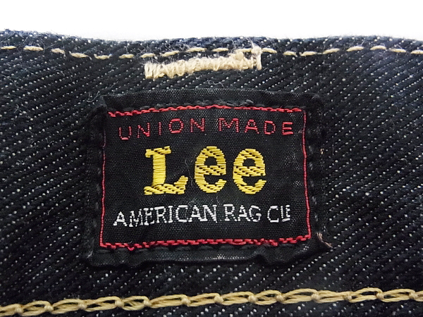 実際に弊社で買取させて頂いたLee×AMERICAN RAG CIE コラボ ジーンズ/デニムパンツ/33の画像 6枚目