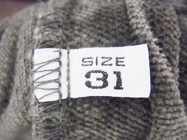 実際に弊社で買取させて頂いたARMANI JEANS/アルマーニジーンズ コーデュロイパンツ/31の画像 3枚目