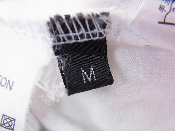 実際に弊社で買取させて頂いたKKRISVANASSCHE/クリスヴァンアッシュ プリント半袖Tシャツ Mの画像 3枚目