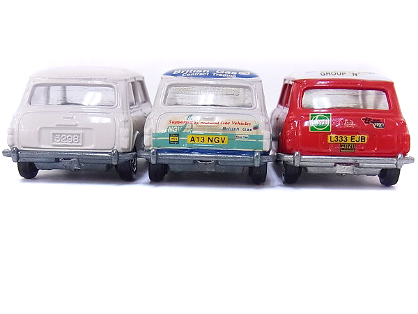 実際に弊社で買取させて頂いたトミカ 日本製BLMC ミニクーパー S/NO.F8/Mk-Ⅲ 3点セットの画像 2枚目