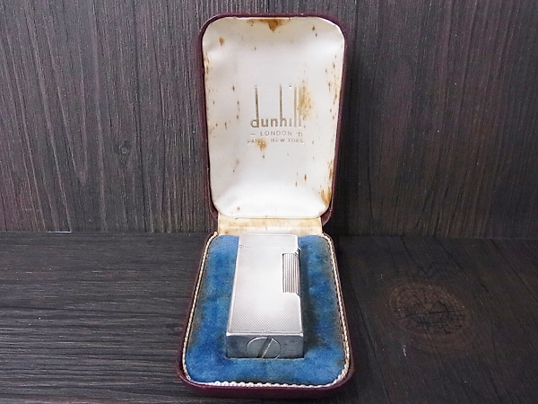 実際に弊社で買取させて頂いたdunhill/ダンヒル ローラガスライター スリムスクエア/シルバーの画像 9枚目