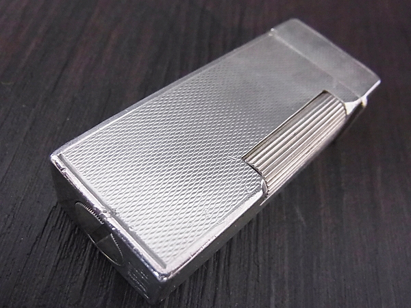 実際に弊社で買取させて頂いたdunhill/ダンヒル ローラガスライター スリムスクエア/シルバーの画像 5枚目