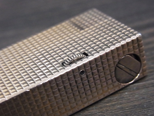 実際に弊社で買取させて頂いたdunhill/ダンヒル ビンテージ 925銀無垢 金張り ガスライターの画像 4枚目