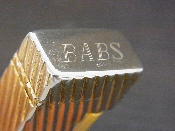 実際に弊社で買取させて頂いたDUNHILL/ダンヒル ビンテージ ROLLALITEショートオイルライターの画像 5枚目