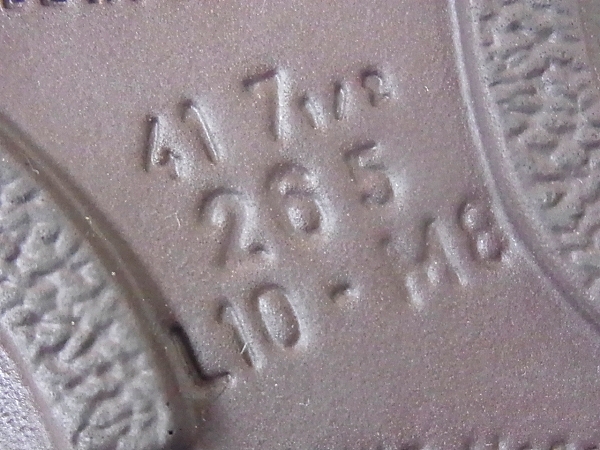 実際に弊社で買取させて頂いたBIRKENSTOCK/ビルケンシュトック ダービーシューズ 403103/26.5の画像 8枚目