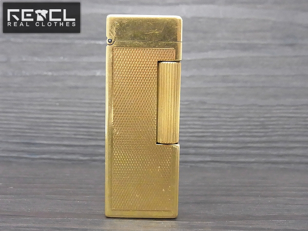 実際に弊社で買取させて頂いたDUNHILL/ダンヒル ROLLALITE 1940s ビンテージライター 金