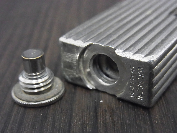 実際に弊社で買取させて頂いたdunhill/ダンヒル 1940年代 ローラライト ストライプ シルバーの画像 6枚目