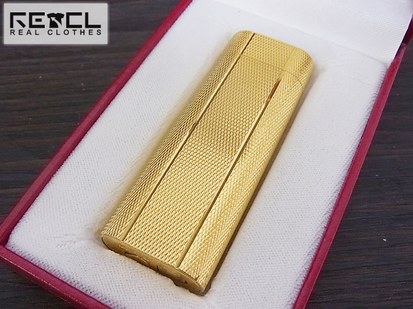 実際に弊社で買取させて頂いたCartier paris/カルティエ クラシックスリム ガスライター