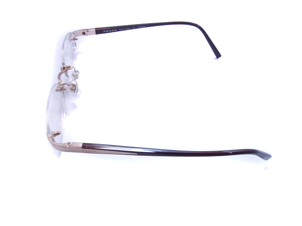 美品】PRADA/プラダ オーバル型眼鏡/メガネフレーム /VPR68I