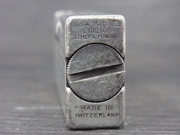 実際に弊社で買取させて頂いたdunhill/ダンヒル ロンドン ヴィンテージガスライター1940年代の画像 2枚目