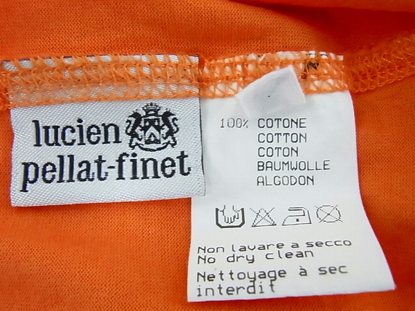 実際に弊社で買取させて頂いたルシアンペラフィネ ファイヤースカルプリント長袖カットソー Mの画像 4枚目