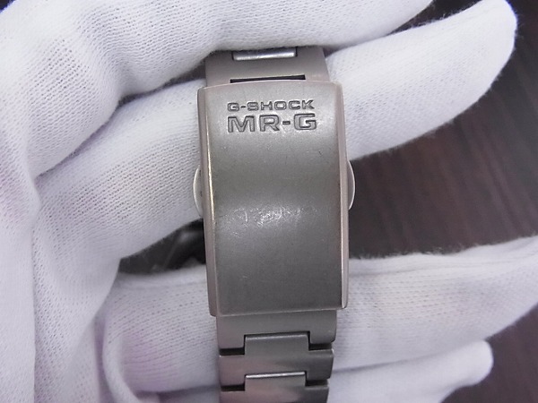 実際に弊社で買取させて頂いたG-SHOCK/Gショック MR-G/アナログ フルメタル MRG-120T-1Aの画像 5枚目