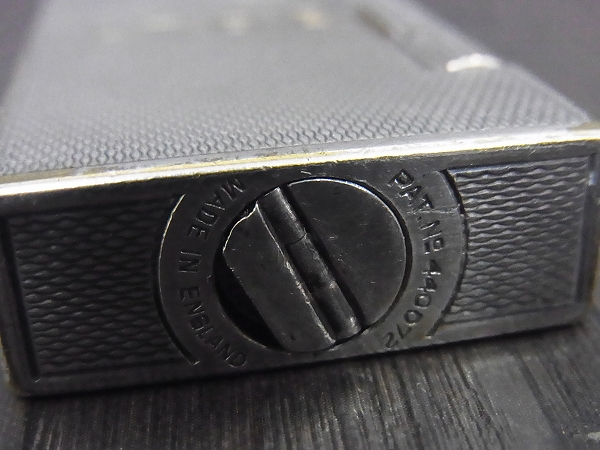 実際に弊社で買取させて頂いたdunhill/ダンヒル 英国製 オールド オイルライター PAT.440072の画像 5枚目
