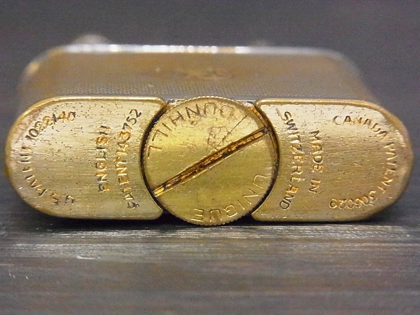 実際に弊社で買取させて頂いたdunhill/ダンヒル 1930年-40年 UNIQUE ダブルホイール ライターの画像 3枚目