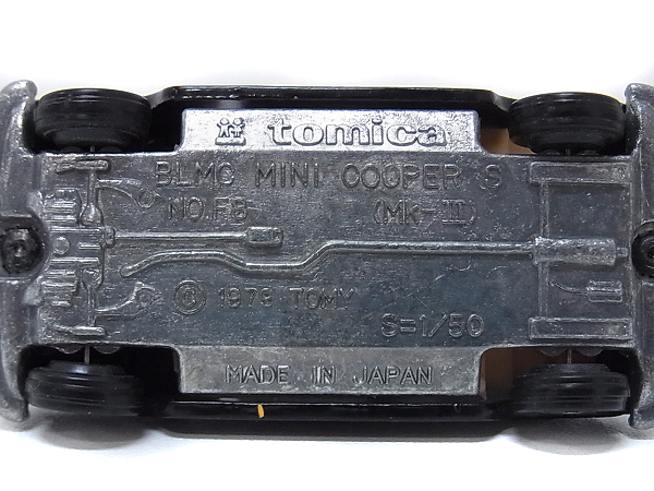 実際に弊社で買取させて頂いたトミカ 日本製ミニクーパーS/Mk-Ⅲ 1/50 タントハウス他 3点の画像 5枚目