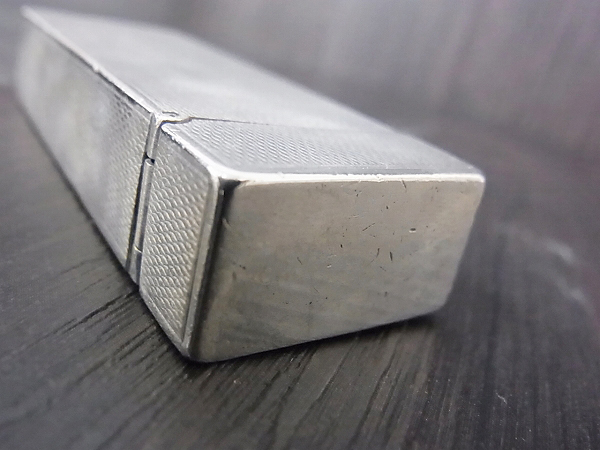 実際に弊社で買取させて頂いたdunhill/ダンヒル ローラガスライター スリムスクエア/シルバーの画像 8枚目
