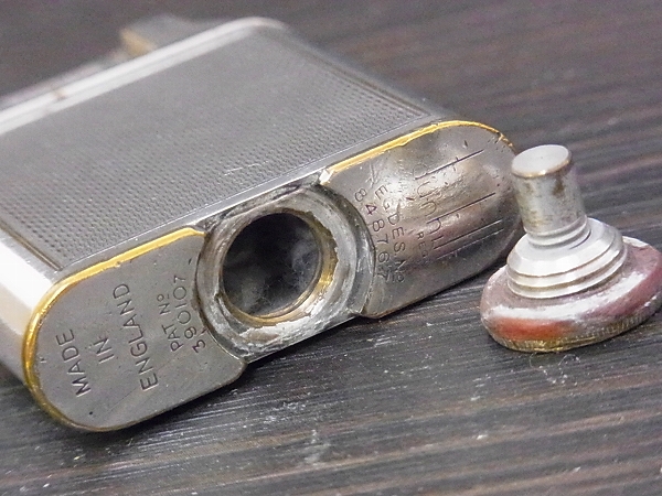 実際に弊社で買取させて頂いたdunhill/ダンヒル UNIQUE ビンテージ ダブルホイールライターの画像 7枚目