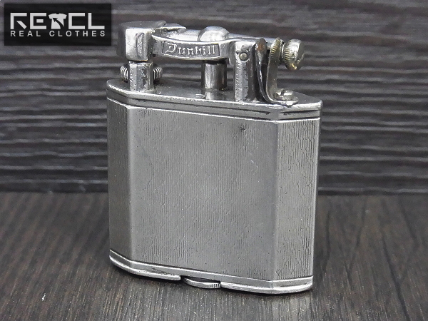 実際に弊社で買取させて頂いたダンヒル UNIQUE ダブルホイール オイルライター シルバー
