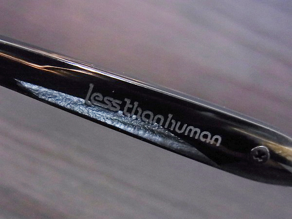 実際に弊社で買取させて頂いたレスザンヒューマン Andrei.C 眼鏡/メガネフレーム スクエア型の画像 3枚目