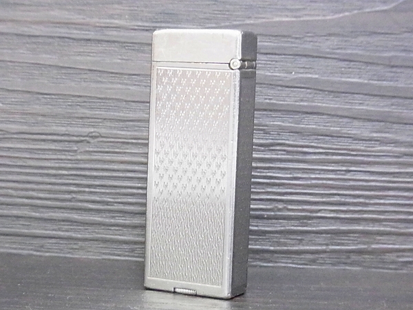 実際に弊社で買取させて頂いたDUNHILL/ダンヒル ビンテージ ROLLALITE オイルライター 銀の画像 1枚目