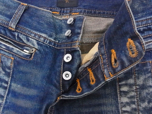 実際に弊社で買取させて頂いたato/アトウ デニムパンツ/ジーンズ サイドライン AM6B-P30/46の画像 3枚目