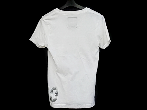 実際に弊社で買取させて頂いたDRESSCAMP/ドレスキャンプ  ラインストーン ロゴTシャツ/44の画像 1枚目