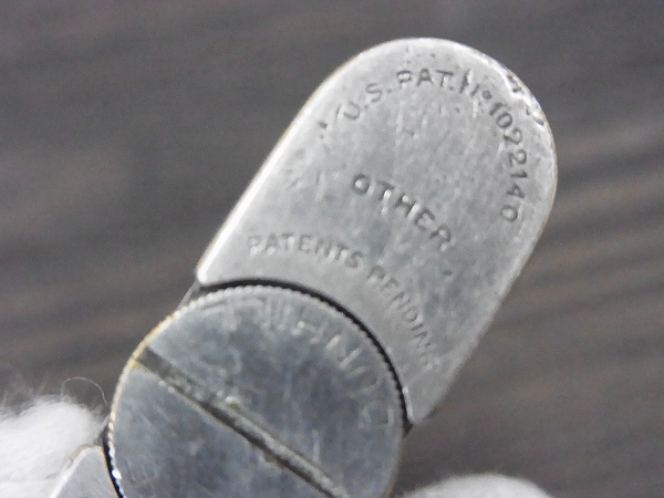 実際に弊社で買取させて頂いたダンヒル 1920s ビンテージ ダブルホイールオイルライターの画像 3枚目